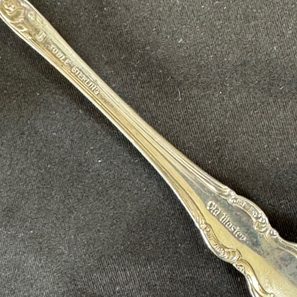 Towle Old Master Sterling Silver Salad Fork 1942 Pattern Flatware 38.872 g - Picture 4 of 5